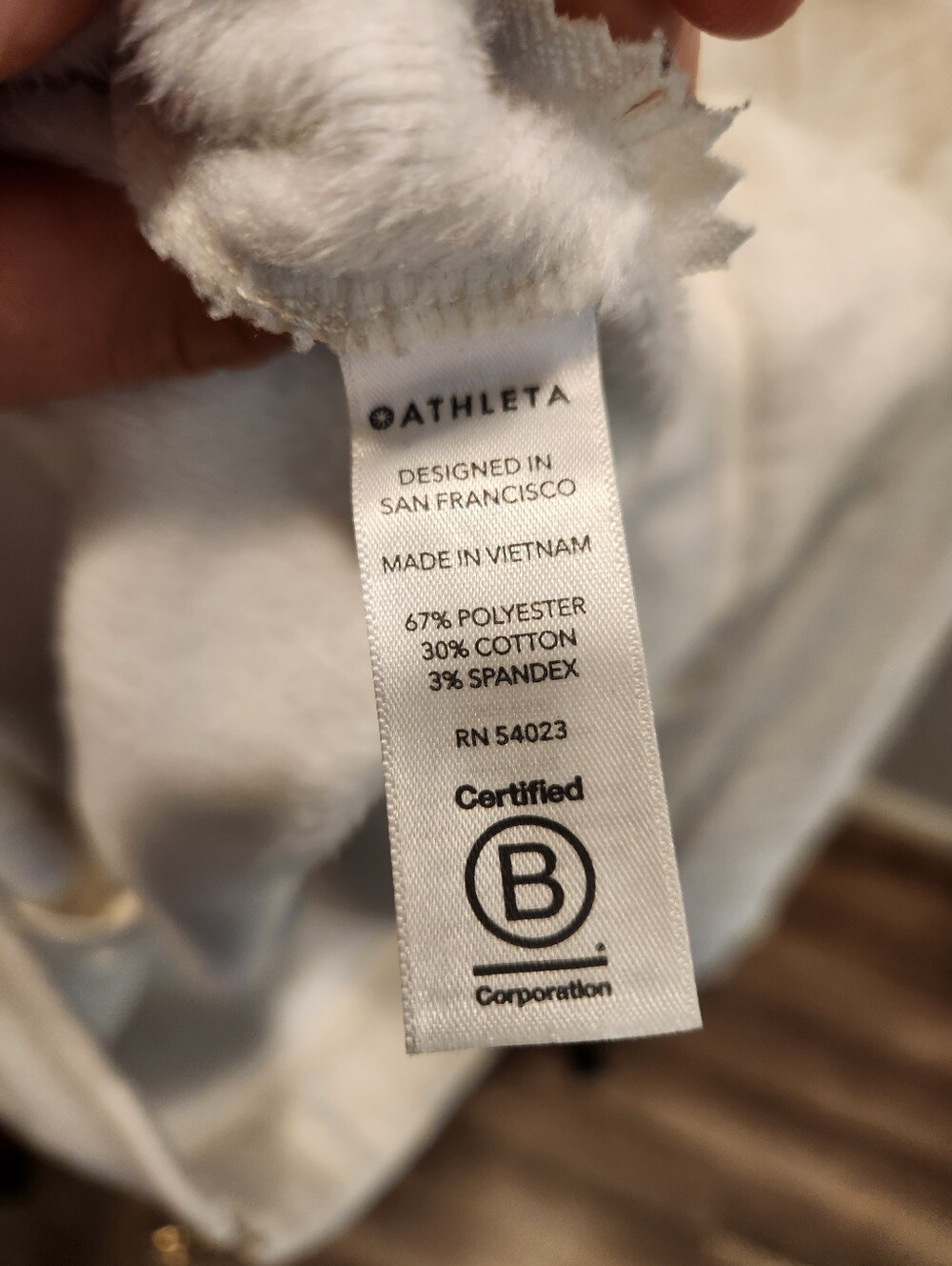 Athleta Cozy Karma Side Zip Funnel Neck Size S Pockets Soft $108 Athleisure - Picture 4 of 6